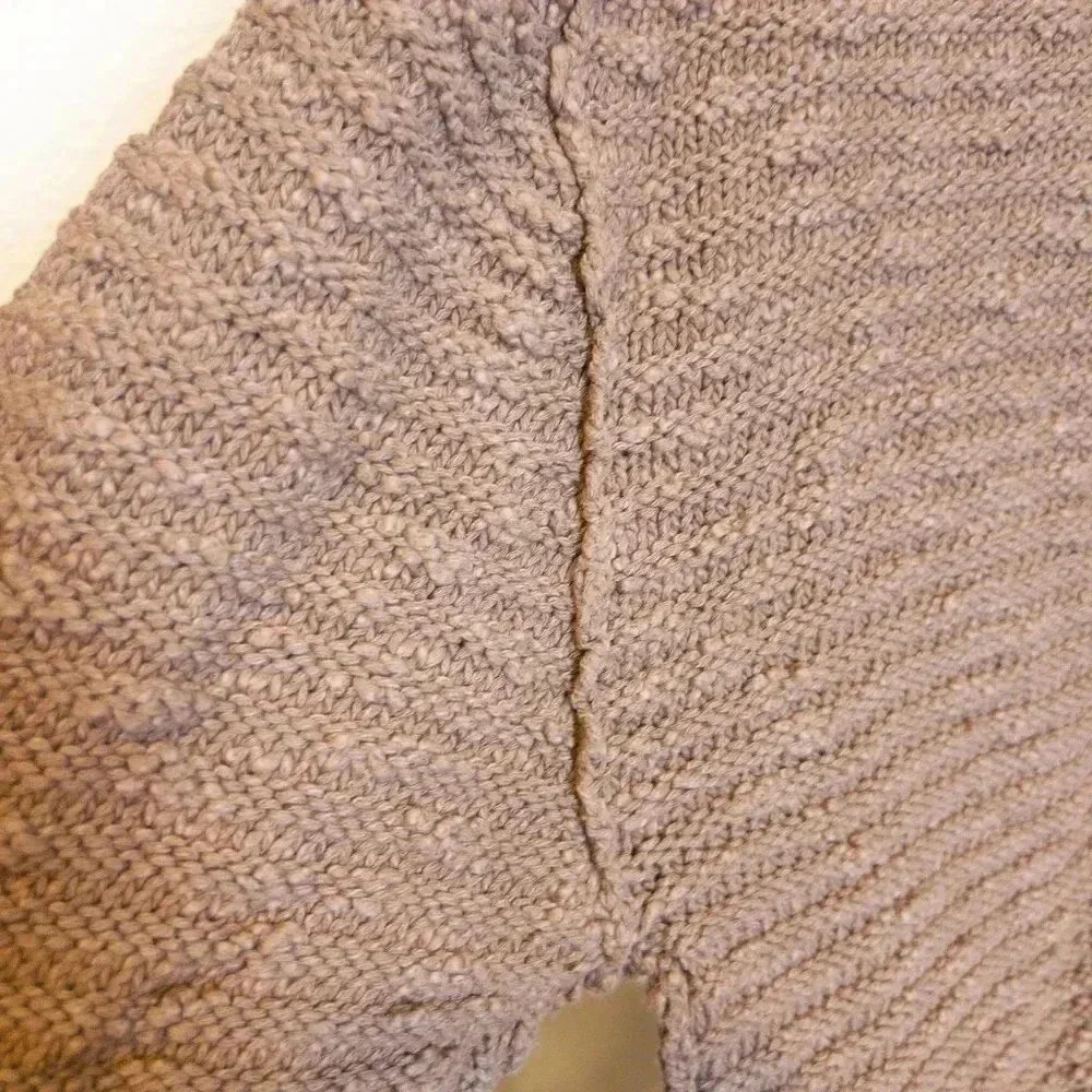 Free People Womens Menace‎ Tunic Oversized Slouchy Knit Sweater Sz XS S Mauve
